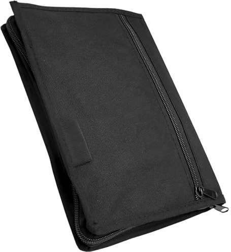APGLSXY Portaoggetti portatile per auto, organizer da viaggio, multi tasca, per carte di registrazione e documenti, in tessuto Oxfords