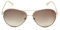 Guess Unisex-Erwachsene GU7470 28F 60 Sonnenbrille, Gold (ORO Rosa Lucido/Marrone Grad)
