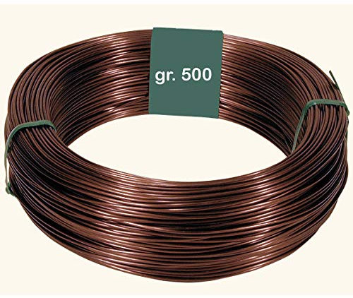 Pagineverdibonsai Filo per Bonsai in Alluminio ramato 4 mm - 500 gr