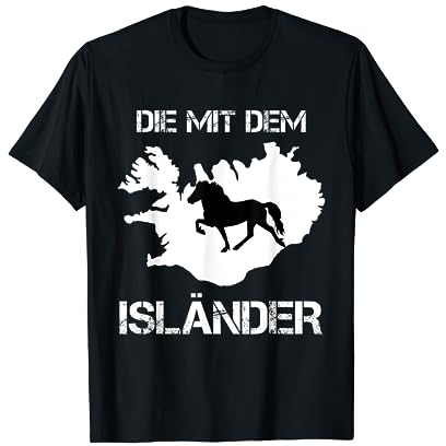 Islandpferd Isländer Island Pony Lustiges Shirt T-Shirt