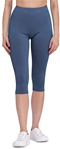 Bellivalini Dam Leggings 3/4 BLV50-148 (Jeans, S)