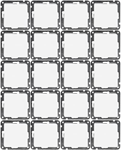 ChiliTec Wechselschalter 250V~ Unterputz Delphi Schalter ohne Rahmen 20 Stück Weiß