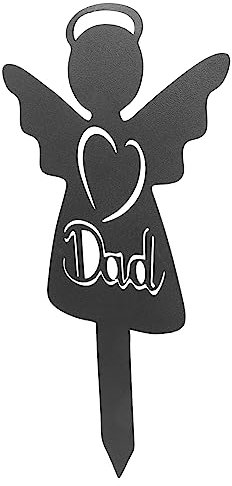 YARNOW Commemorativo in Metallo Forma Di Per Cimitero Da e Pratico Per Tombe Decorazione Lapida Per e Cortili