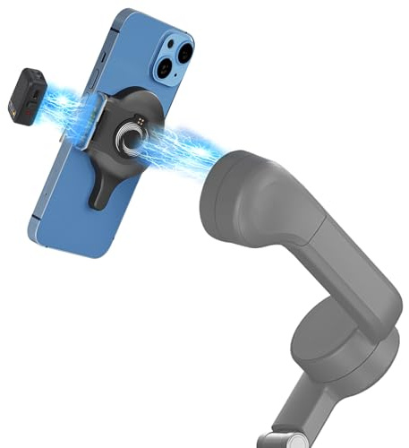 Gaekol Magnetic Quick-Release Mount Adapter for DJI Osmo Mobile 8/7P/7, Smartphone Gimbal Stabilizer, Compatible with DJI OM Multifunctional Module/OM Tracking Module