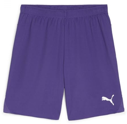 PUMA Unisex Teamgoal Jr Strick Shorts, Team Violet-puma Weiß, 140 EU