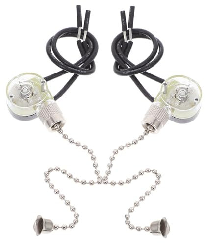 Homoyoyo Deckenventilator-zugkettenleuchte Zugketten-deckenventilatorlampe