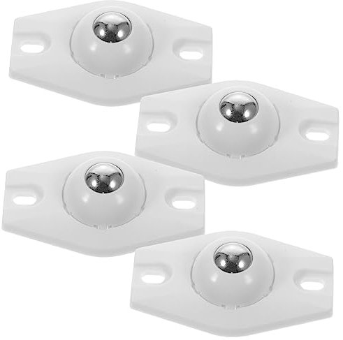Cabilock 1 Juego Polea Pegajosa Reemplazo Aparato Ruedas Giratorias Rodillos Mini Ruedas Autoadhesivas Rodillo De Ruedas Rueda De Pasta Ruedas Ruedas Control Deslizante Abs 4 Piezas