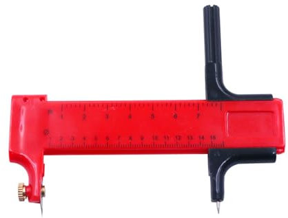 Boussole circulaire pour couper les cercles et le papier