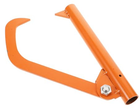 VANZACK Outil De Déplacement De à Rouleaux Pour L'exploitation Forestière Crochet Pour Bûches En Acier Robuste Compatible Différents Types D'arbres Levage Transport Outil Polyvalent