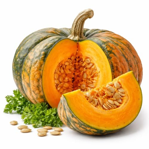 Semi Zucca Padana Varietà Antica – 10 Semi | Zucca Tradizionale Italiana | Polpa Dolce e Saporita | Ideale per Orto e Cucina