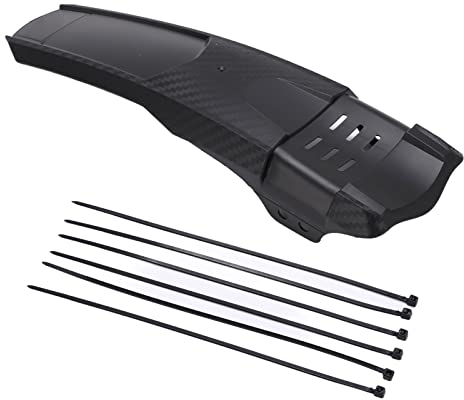 Buachois Fahrrad Schutzblech Set, Universal Vorderer Hinterer Fahrrad Reifen Schutzblech Spritzschutz, Kohlefaser Verdickt Schutzblech für MTB, Rennräder