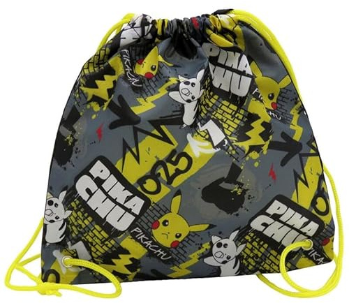 CyP Brands CYPBRANDS Mochila Saco Pokémon, Bolsas Tipo Unisex niños, Color, único