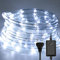 Ikodm Tubo Luminoso LED,30m 720 LED Catena luminosa 8 Modalità,Tubo Luminoso da Esterno con timer per Natale, Matrimonio, Giardino-Bianco freddo