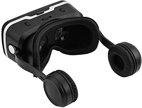 VGEBY For VR SHINECON Virtual Reality 3D VR Glasses w Earphone For 3.56.0 ForIOS Phones