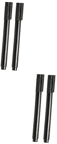 VILLFUL 4pcs Portable Money Detector Pen Accurate Cash Tester for Currency Checking Lightweight Uv Marking Tool for Authenticating Banknotes Blacklight Function for Preventing Fake