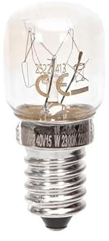 WatioWave B1224076 Ampoule de Four Type T22 15 W idéale Cuisson, fournit Une lumière et Une Chaleur efficaces dans Les Applications culinaires, Image