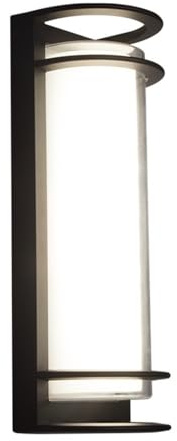 Lámparas de pared para exteriores retro Aplique de pared exterior estanco moderno LED nórdico Aplique de pared exterior de la casa Lámparas de pared de porche exterior Accesorio de iluminación de alum