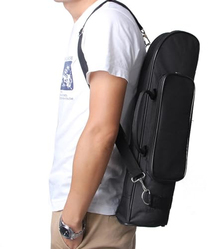 Custodia morbida per Tromba – Zaino leggero a tracolla, organizer per strumenti imbottiti, custodia impermeabile | borsa portaoggetti musicale per studenti principianti, musicisti pratici