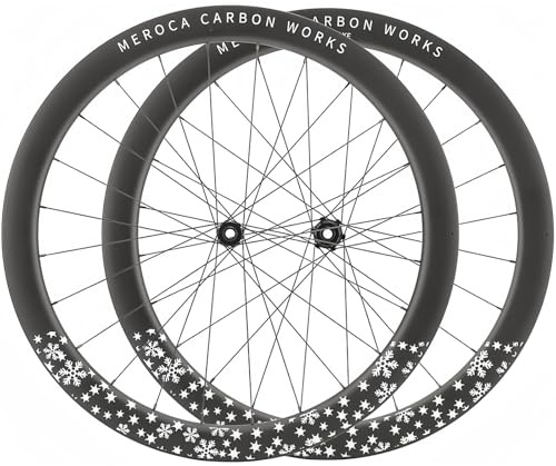 700C Rennrad-Laufradsatz, 30/40/50 mm Carbon-Doppelwandfelgen, Steckachsen-Naben, 7-, 8-, 9-, 10-, 11- und 12-Fach 40MM,Disc Brakes