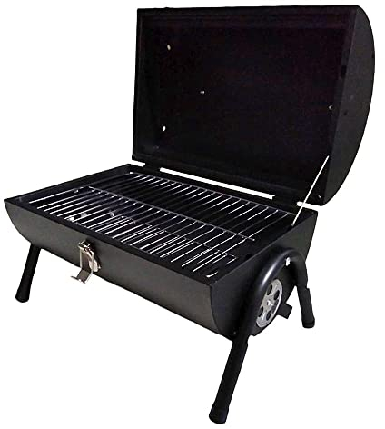 FAST WORLD SHOPPING ® Barbecue de table GRILL avec grille en acier inoxydable Bronze carbone jardin