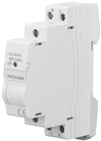 Contatore Elettrico WiFi Contatore di Energia Intelligente WiFi Intelligente, Contatore Intelligente WiFi Interruttore di Monitoraggio Energia Controllo APP Interruttore Timer