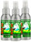 3X Forest Buddies Max 60 100ml 60% DEET Formula Unscented Maximum Strength Against Mosquitoes Biting Insects & Ticks UP to 12 Hours Protection for Any Destination Inc.Tropics Mosquito Repellant Spray