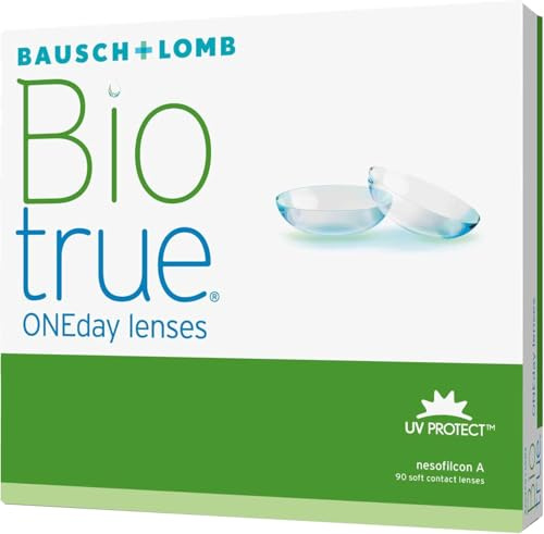 Biotrue ONEday BAUSCH + LOMB lentillas diarias esféricas, 90 unidades / 8.6 BC / 14.20 DIA / +03,50