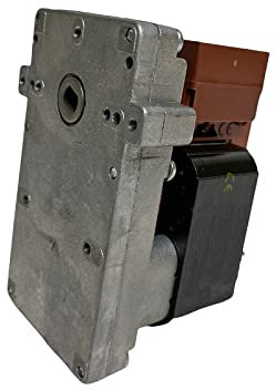 eRicambi, Motoriduttore K9117157 Kenta serie 911 per Stufe a Pellet, Velocità 5rpm, Pacco Lamellare 40mm, Ø Albero 8,5mm, Senso di Rotazione Oraria, Spianatura Doppia, Cadel Deville Eurofiamma Puros