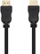 glowster Cable HDMI v1.4 14+1 A/M-A/M negro 1.5m para transmisión de video y audio de alta definición entre dispositivos.