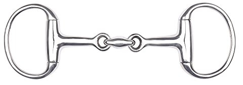 WALDHAUSEN Pony Olivenkopfgebiss doppelt gebrochen, massiv