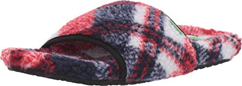 Sanuk Damen Furreal Chill Slide Schiebe-Sandalen, rotem Karo, 42.5 EU