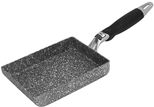 Nonstick Omelette Pan,Tamagoyaki Japanese Omelette Pan Aluminium Square Frying Pan Non-Stick Coating Egg Pan