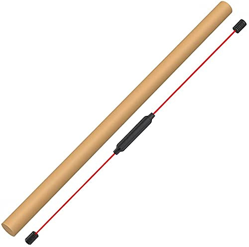 Pilates Reformer Plegable Barra de flexión Barra de ejercicios vibratoria, palo oscilante desmontable de 160 cm, fibra de vidrio, barra de ejercicios elástica para fortalecer los músculos, barra de
