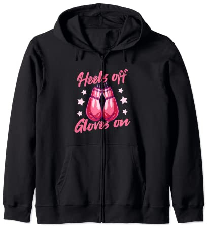 Boxer Girl Per Arti Marziali Boxe Club, Boxer Da Donna Da Felpa con Cappuccio