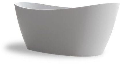 SPALINA NEROON 2.0 - Bañera exenta Oval L. 170 x l. 80 cm