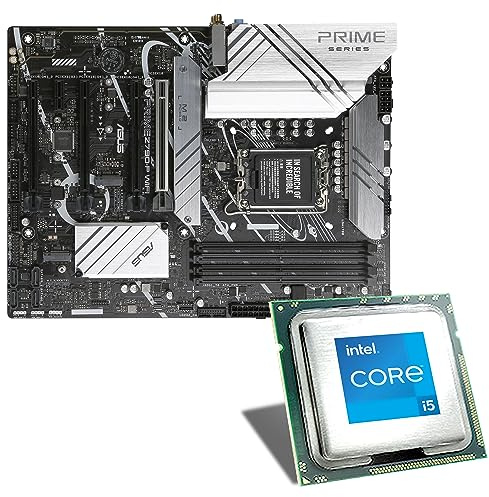 Mainboard Bundle | Intel Core i5-14600K, 6X 3500 MHz, ASUS Prime Z790-P WiFi, 3X M.2 Port, PCIe 5.0 x16, USB 3.2 Gen2 | Tuning Kit | CSL PC Aufrüstkit