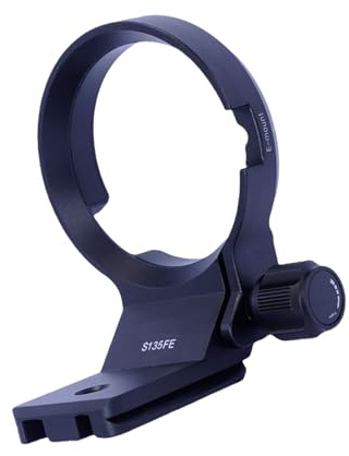 Collier de trépied précis en aluminium pour monture d'objectif IS-S135FE 28-105 mm 2,8 DN