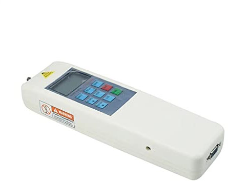 Medidor de fuerza digital Dinamómetro de fuerza digital HF 2-500N Medidor de fuerza de vaivén Medidor de fuerza de vaivén para laboratorios escolares de enseñanza(20N)