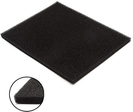 Air Filter Foam Sponge Sheet Black 10x12'' (300 x 250 x 15 mm) Motorcycle Scooter ATV Quad Pitbike Dirtbike