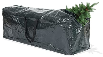 BOP Sacca Con Cerniera | Borsa Per Albero Di Natale e Decorazioni in Polietilene Impermeabile | Taglia M Per Alberi Fino a 210 cm | Storage Bag