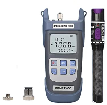 2 in 1 FTTH Fiber Optic Tool Kit Fiber Optical Power Meter -70 +10dBm and 30mw Visual Fault Locator Fiber Optic Test Pen