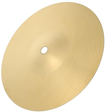Toyvian Jazz Drum Becken Hochwertiges Zubehör Für Schlagzeug Anfänger Und Percussionisten Einfach Zu Reinigen Langlebig Und Schlagfest