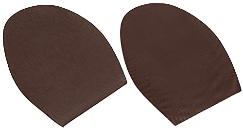 1 par skor sulreparation, ersättningsgummisåser klackar anti-slip Outlole – skotillbehör för damskor, 17,5 x 12 cm (mörkbrun)