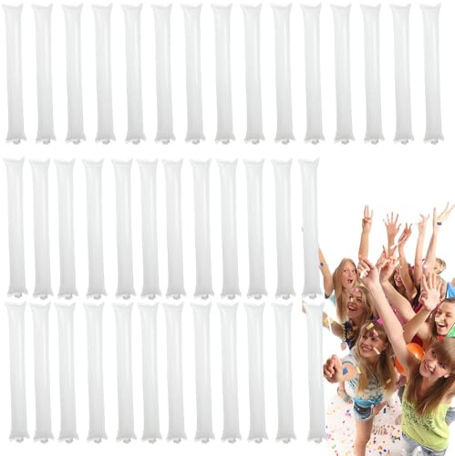 Palos para animar - Generadores de ruido Bang | Varillas para animar, suministros para fiestas, 40 piezas de juguetes coloridos para anima varillas para inflar, regalos de fiesta ligeros, fiestas pa