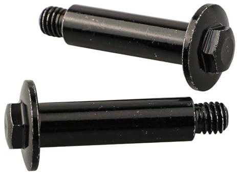 EasyByMall Bullone a spalla per tosaerba e spazzaneve Toro - Bullone di ricambio in metallo da 6,4 cm, compatibile con Toro Personal Pace, 22 Recycler (confezione da 2)