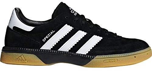 adidas Performance HB Särskilda handbollsskor för män svart storlek: 8.5 UK, Grå C Svart C Vit C Svart, 8.5 UK Narrow