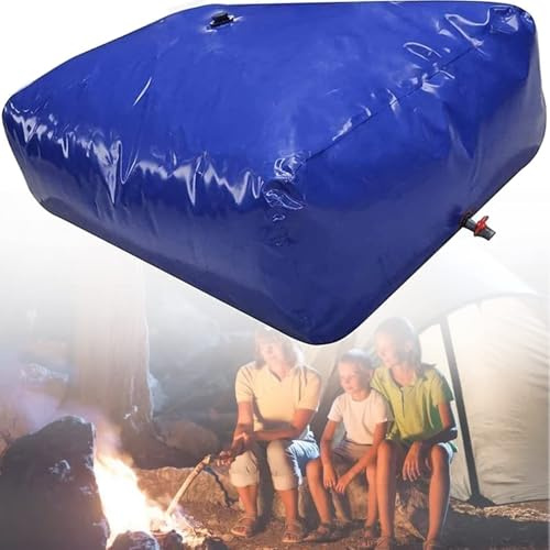 Flexibel vattentank Water Storage Bag For Camping With Tap Portable Large-capacity Outdoor Used In Construction/agriculture/transportation Stor kapacitet vattensäck