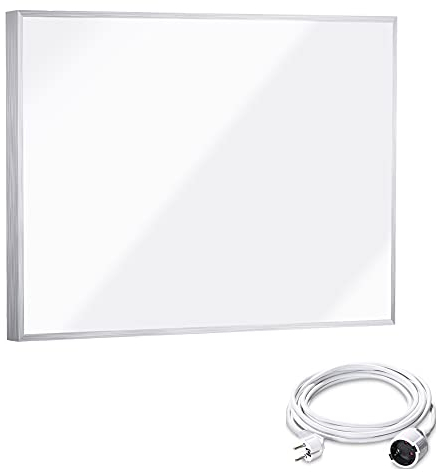 TROTEC TIH 400 S infraröd värmeplatta infraröd uppvärmning värmepanel 450 watt inkl. PVC förlängningskabel 5 m