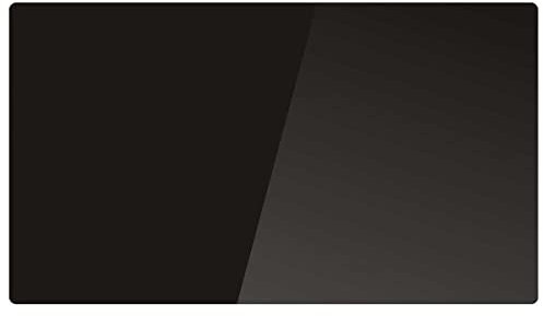 Radiatore elettrico in vetro 1500W GLASS Nero