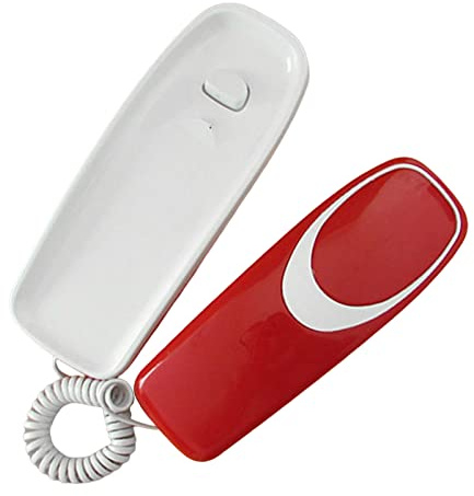 Baoblaze Montessori Busy Board Zubehör Telefon, Festnetztelefon Spielzeug, Early Learning Education Mini-Wandtelefon, Simualted Fixed Phone Toys, Interaktives Telefonspielzeug für Spielplatz Kinder